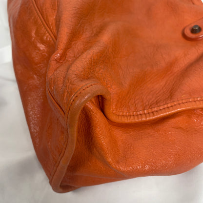 2010 Balenciaga city bag orange