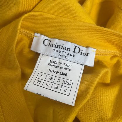J'adore Dior Yellow x Dark blue tank top (S)