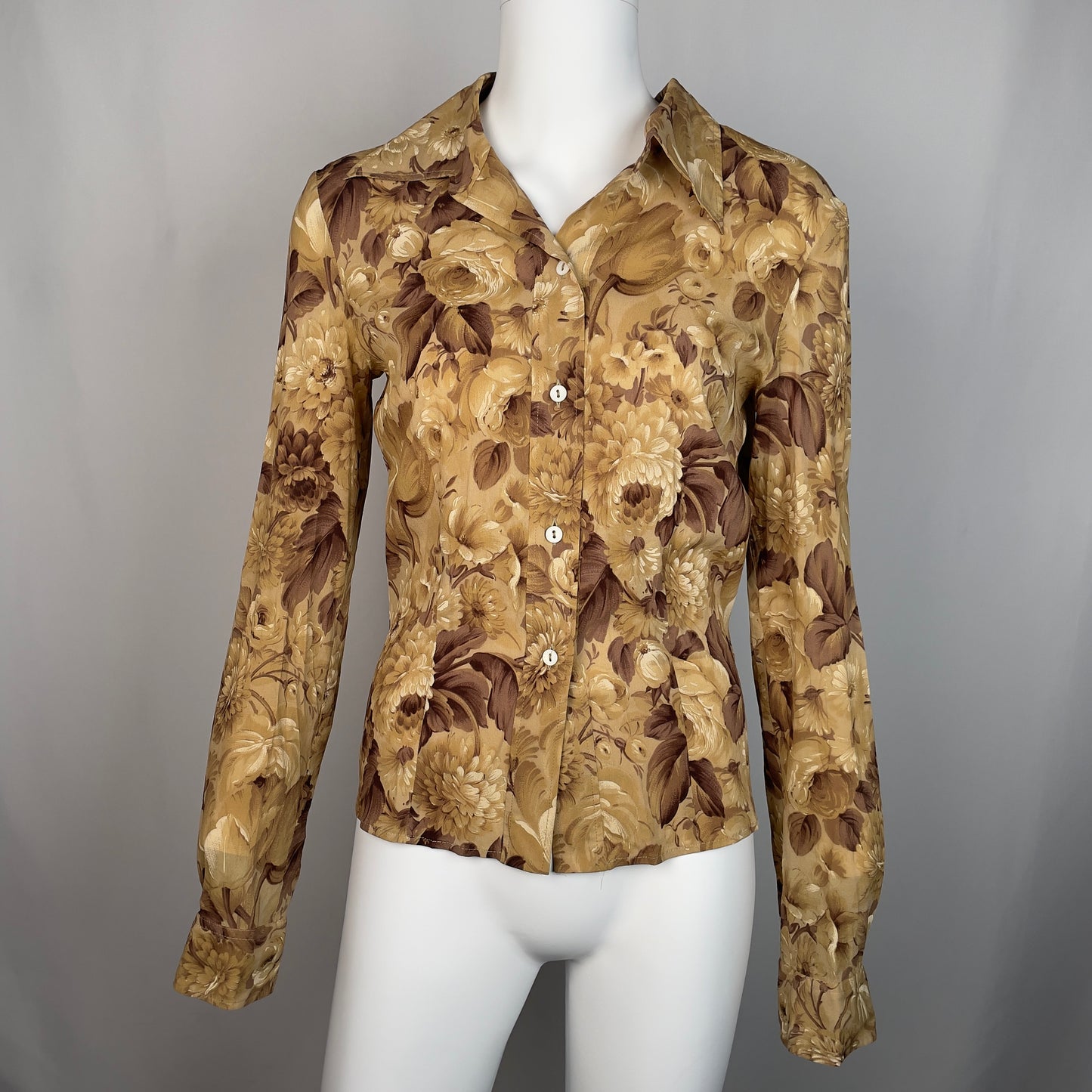 Dolce & Gabbana SS 1997 button up long sleeve top