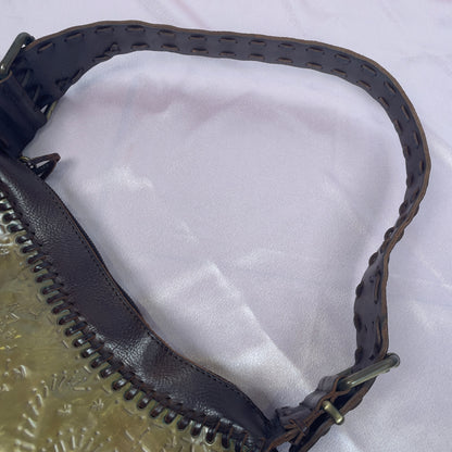 Fendi copper plate oyster bag