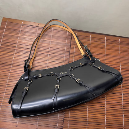 DIOR FW RTW 2003 Bondage shoulder bag