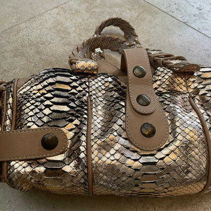 Chloe "Silverado" bag in Chrome Gold.