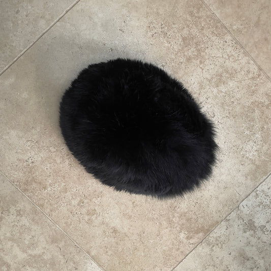 Junya watanabe circa 90-Y2K faux fur hat