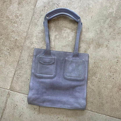 Miu Miu SS1999 suede baby blue shoulder bag