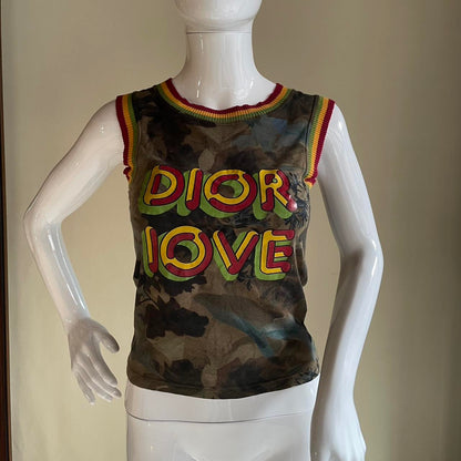 Dior "Dior love" FW2003 shirt (XS)