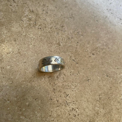 Dolce and Gabbana 925 sterling silver ring