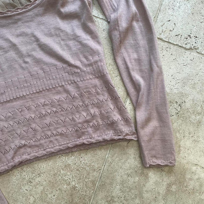 RARE*✨ Dolce & Gabbana milkmaid top with a silk bust!