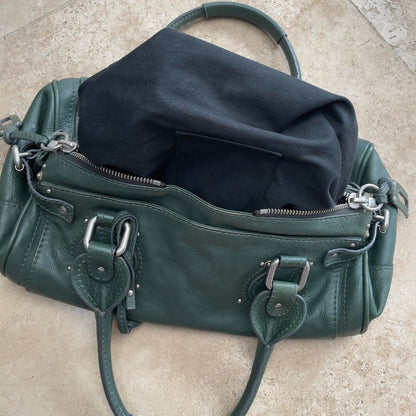 RESERVED FOR HCVINTAGESHOP. DO NOT PURCHASE. Chloe 2008 Paddington bag in RARE* ✨ green x silver hardware