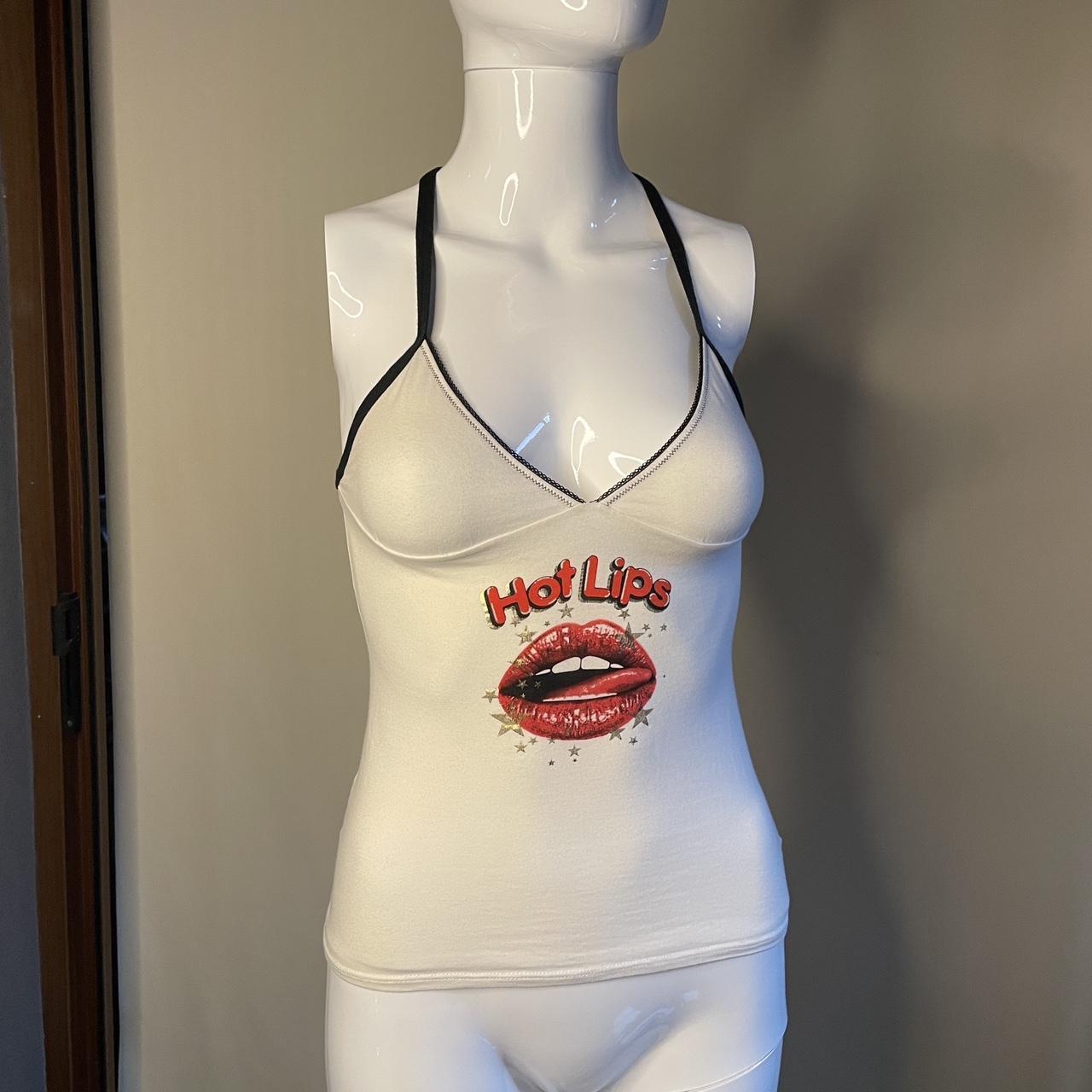 D&G Dolce and Gabbana “Hot lips” tank (XS)