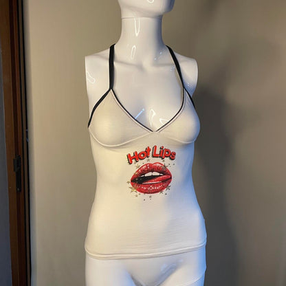 D&G Dolce and Gabbana “Hot lips” tank (XS)