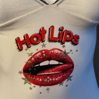 D&G Dolce and Gabbana “Hot lips” tank (XS)