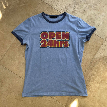 Dsquared2 2003 “Open 24 hours” runway shirt (M)
