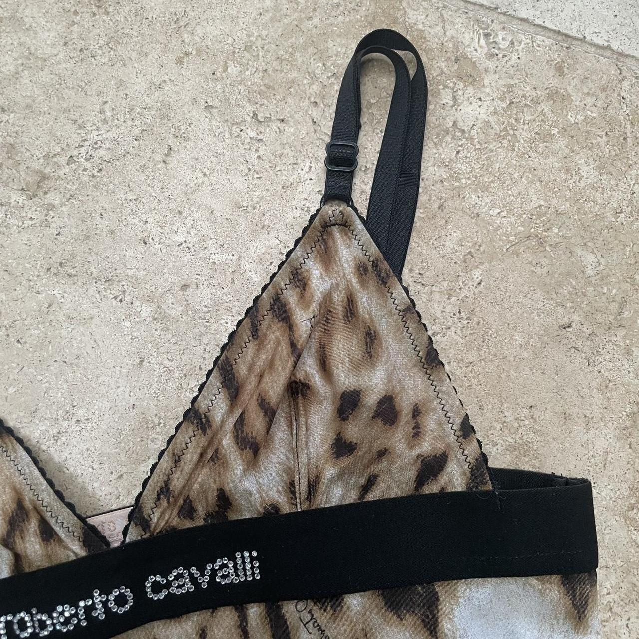 Roberto Cavalli leopard top (S)