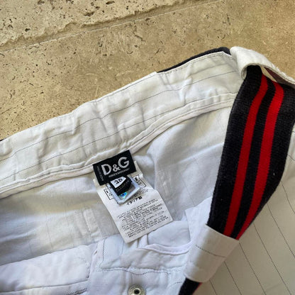 Dolce and Gabbana D&G baseball capri pants (S)