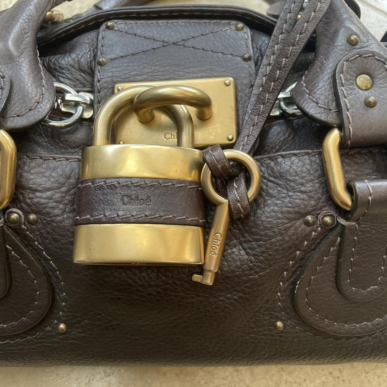 Chloe Paddington bag 2007 release in dark brown