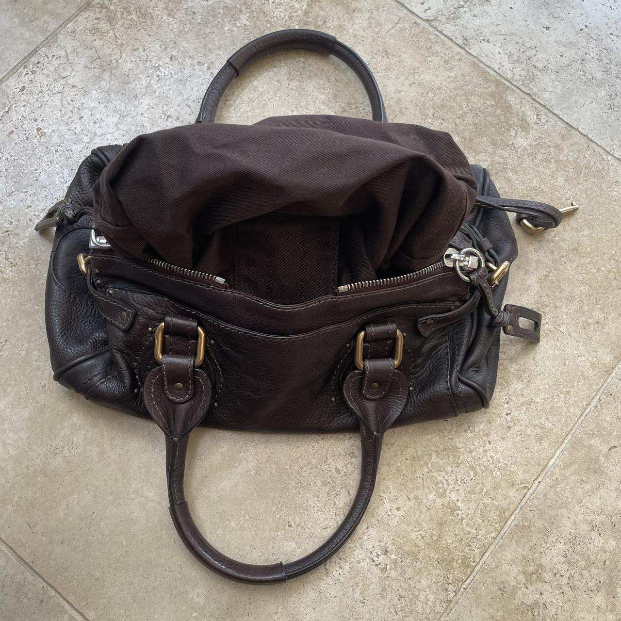 Chloe Paddington bag 2007 release in dark brown