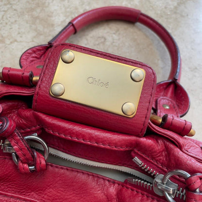 Chloé mini Paddington in red from 2006