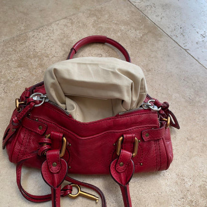 Chloé mini Paddington in red from 2006