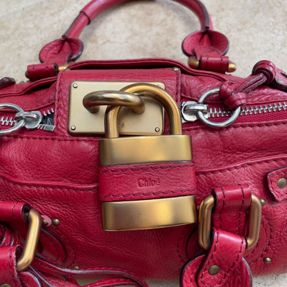Chloé mini Paddington in red from 2006