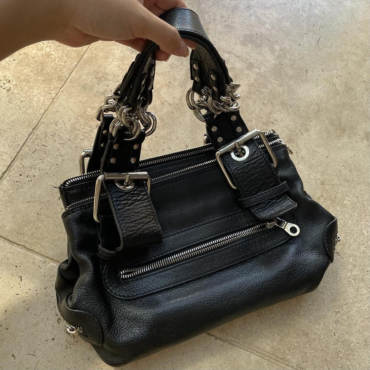 Chloe chain "Camera" handbag in black