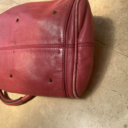 Chloe Paddington bag in burgundy pink